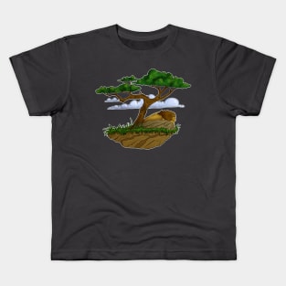 Floating Island: Lion Kids T-Shirt